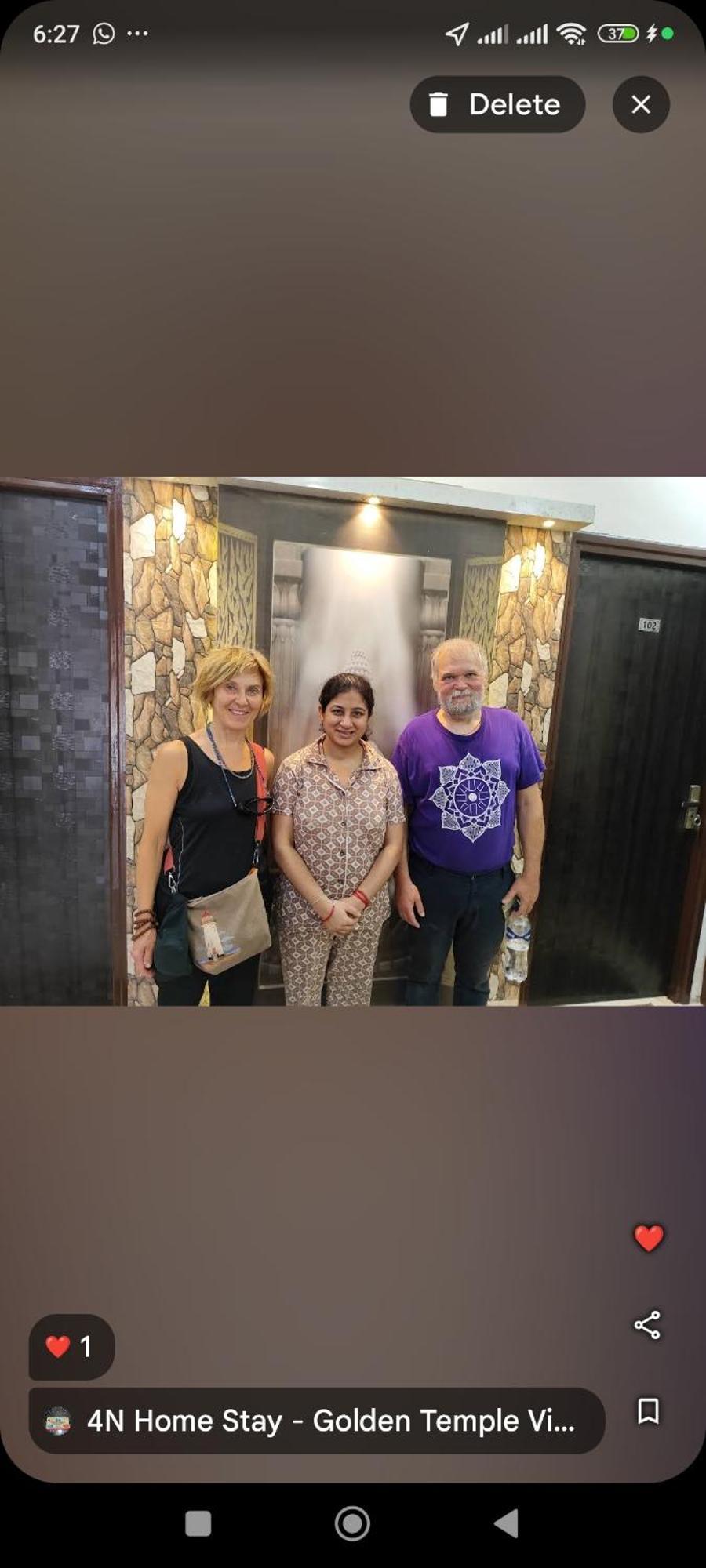 אמריצר 4N Homestay- Golden Temple View מראה חיצוני תמונה