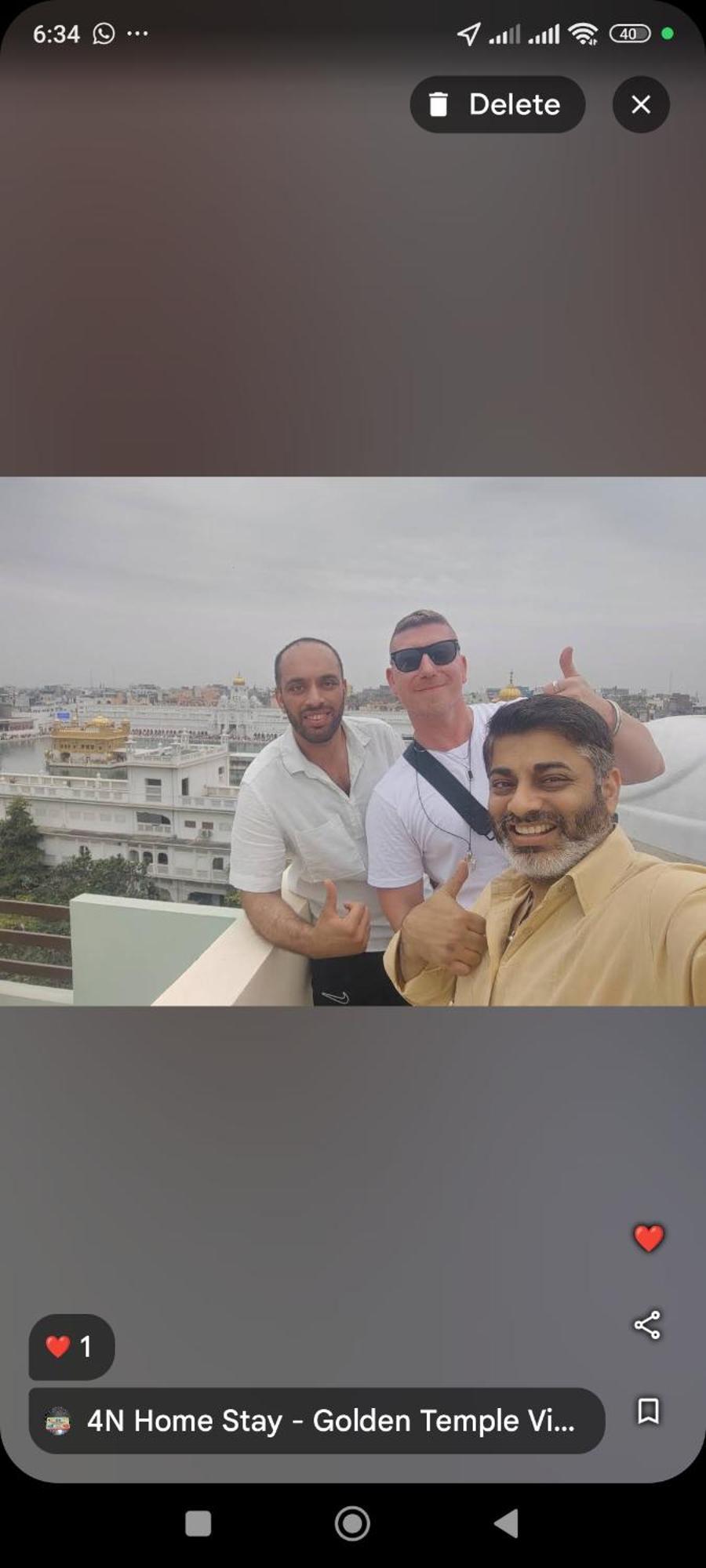 אמריצר 4N Homestay- Golden Temple View מראה חיצוני תמונה